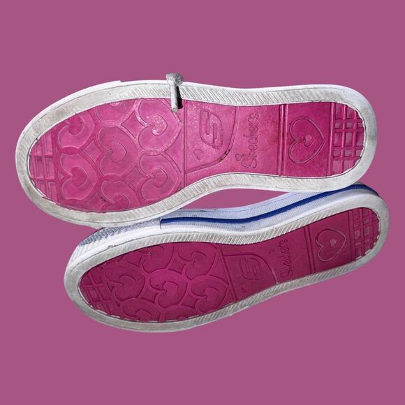 Skechers Twinkle Toe Pop Princess Butterfly High Tops Size 12.5 - Picture 6 of 9